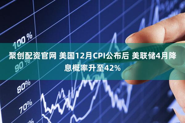 聚创配资官网 美国12月CPI公布后 美联储4月降息概率升至42%