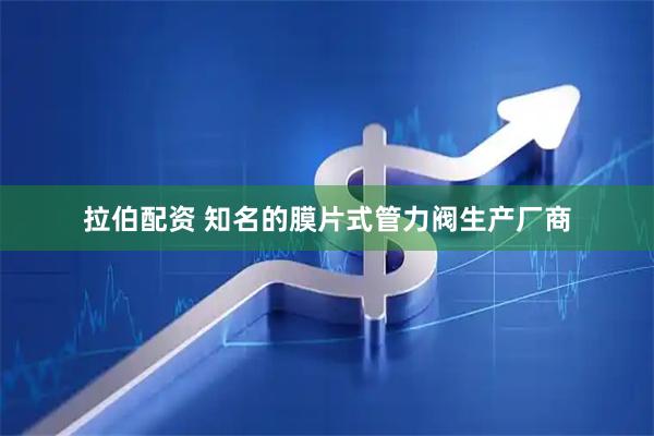 拉伯配资 知名的膜片式管力阀生产厂商